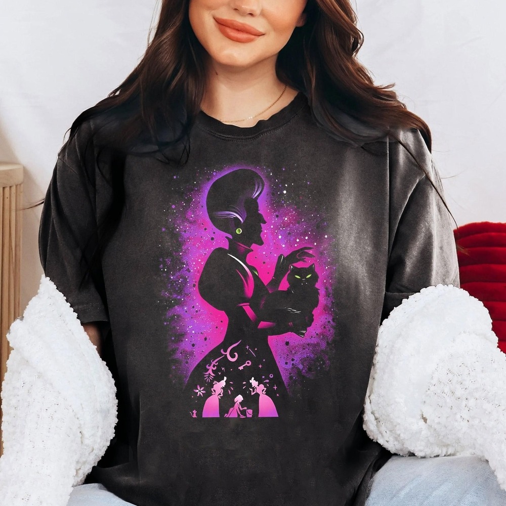 Retro Disney Cinderella Lady Tremaine Portrait Shirt